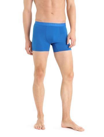 Icebreaker Cool-Lite™ Merino Anatomica Boxers Férfi Fehérnemű Kék | HU 1320CTVE